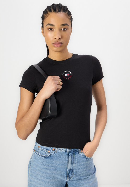 Tricou Tommy Jeans - negru